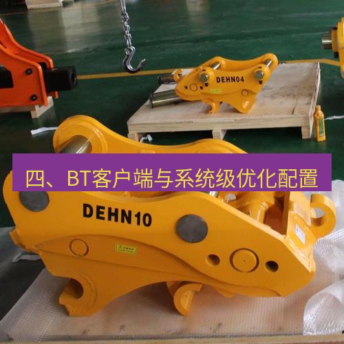 快连 四、BT客户端与系统级优化配置