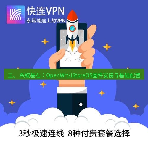 快连 三、 系统基石：OpenWrt/iStoreOS固件安装与基础配置