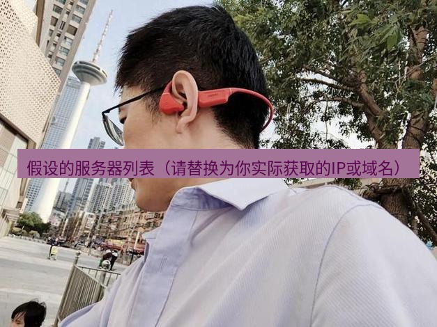 快连 假设的服务器列表（请替换为你实际获取的IP或域名）