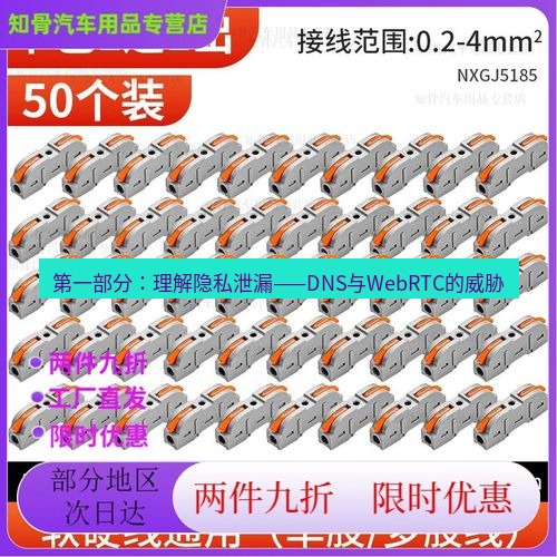 快连 第一部分：理解隐私泄漏——DNS与WebRTC的威胁