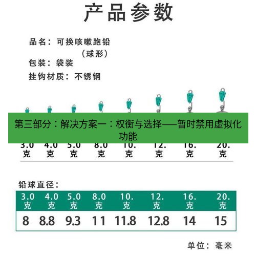 快连 第三部分：解决方案一：权衡与选择——暂时禁用虚拟化功能