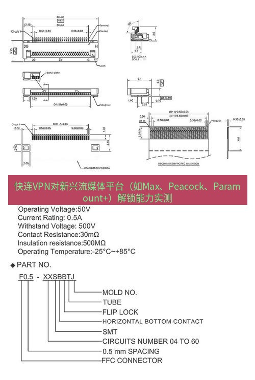 快连 快连VPN对新兴流媒体平台（如Max、Peacock、Paramount+）解锁能力实测