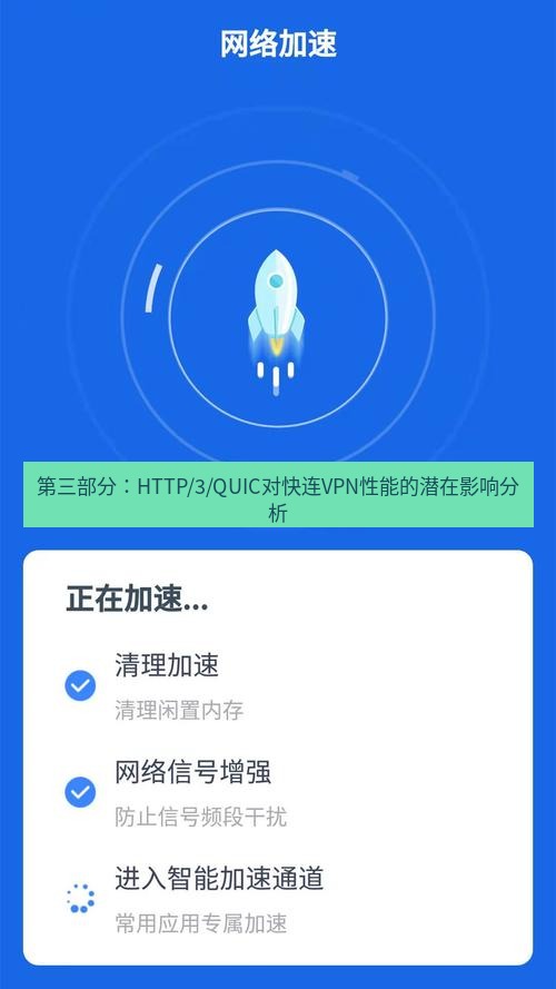 快连 第三部分：HTTP/3/QUIC对快连VPN性能的潜在影响分析