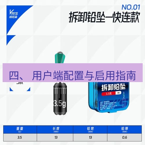 快连 四、 用户端配置与启用指南