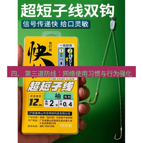 快连 四、 第三道防线：网络使用习惯与行为强化