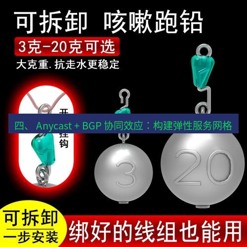 快连 四、 Anycast + BGP 协同效应：构建弹性服务网格