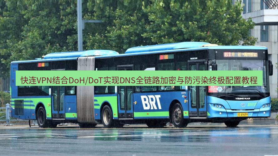 快连 快连VPN结合DoH/DoT实现DNS全链路加密与防污染终极配置教程