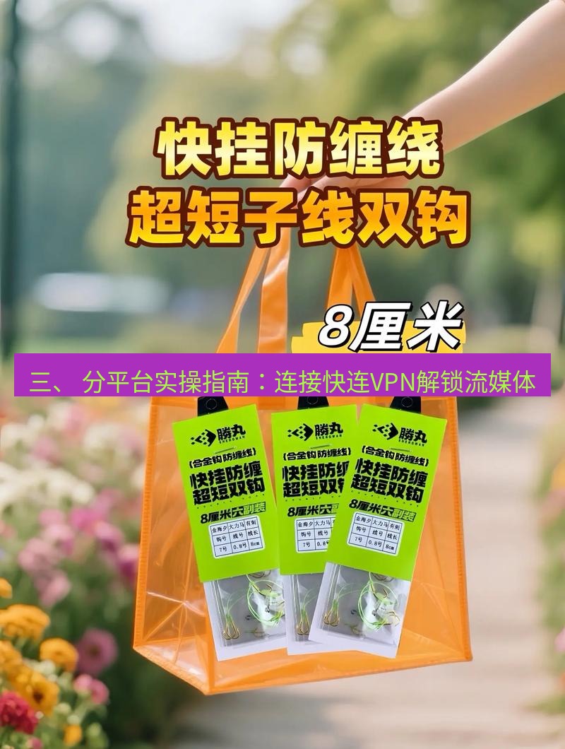 快连 三、 分平台实操指南：连接快连VPN解锁流媒体