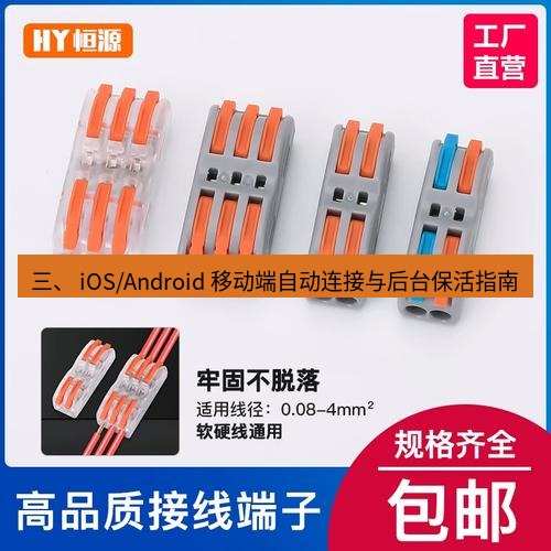 快连 三、 iOS/Android 移动端自动连接与后台保活指南